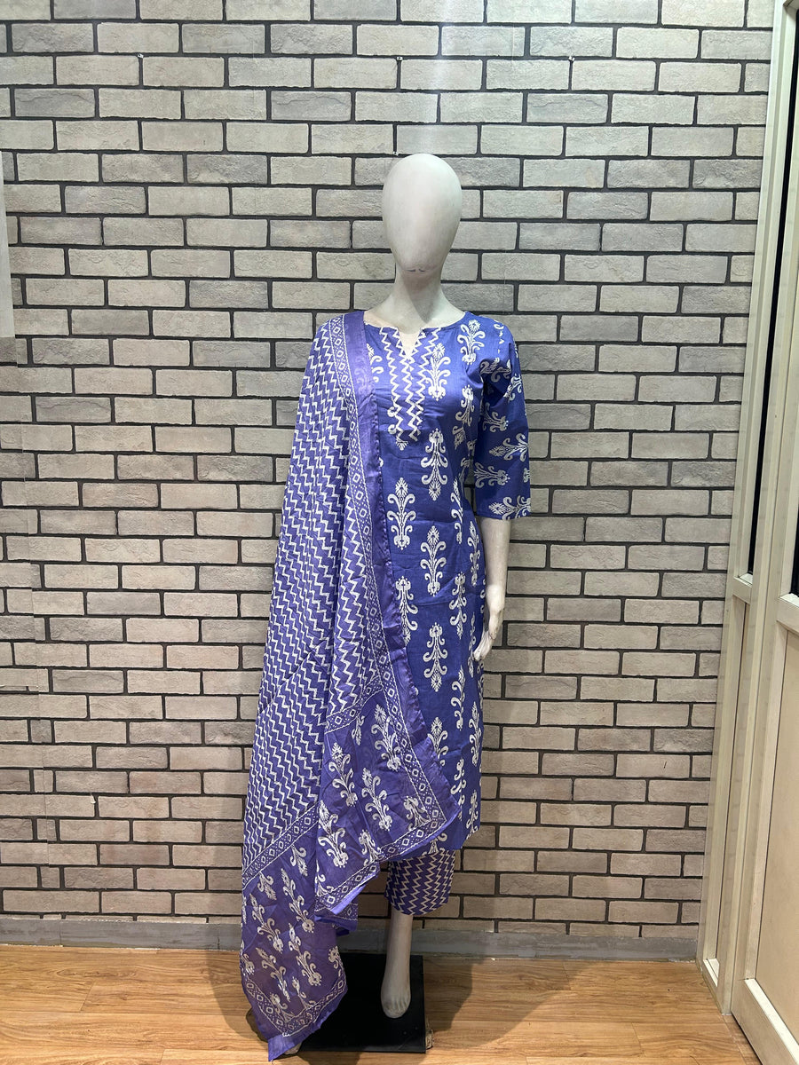 Pure Soft Cotton Salwar Set
