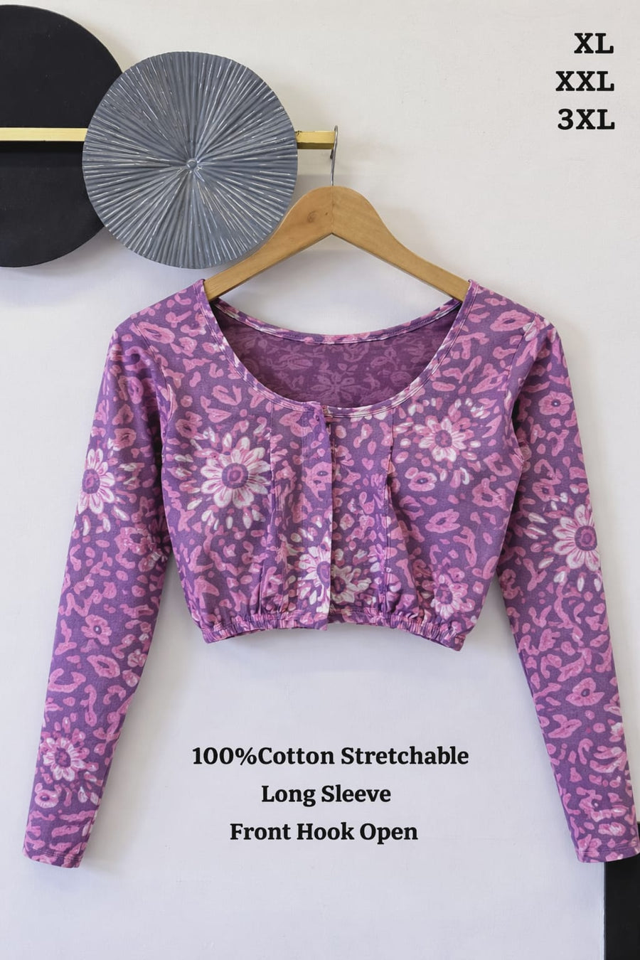 Full Sleeve Stretchable Blouse
