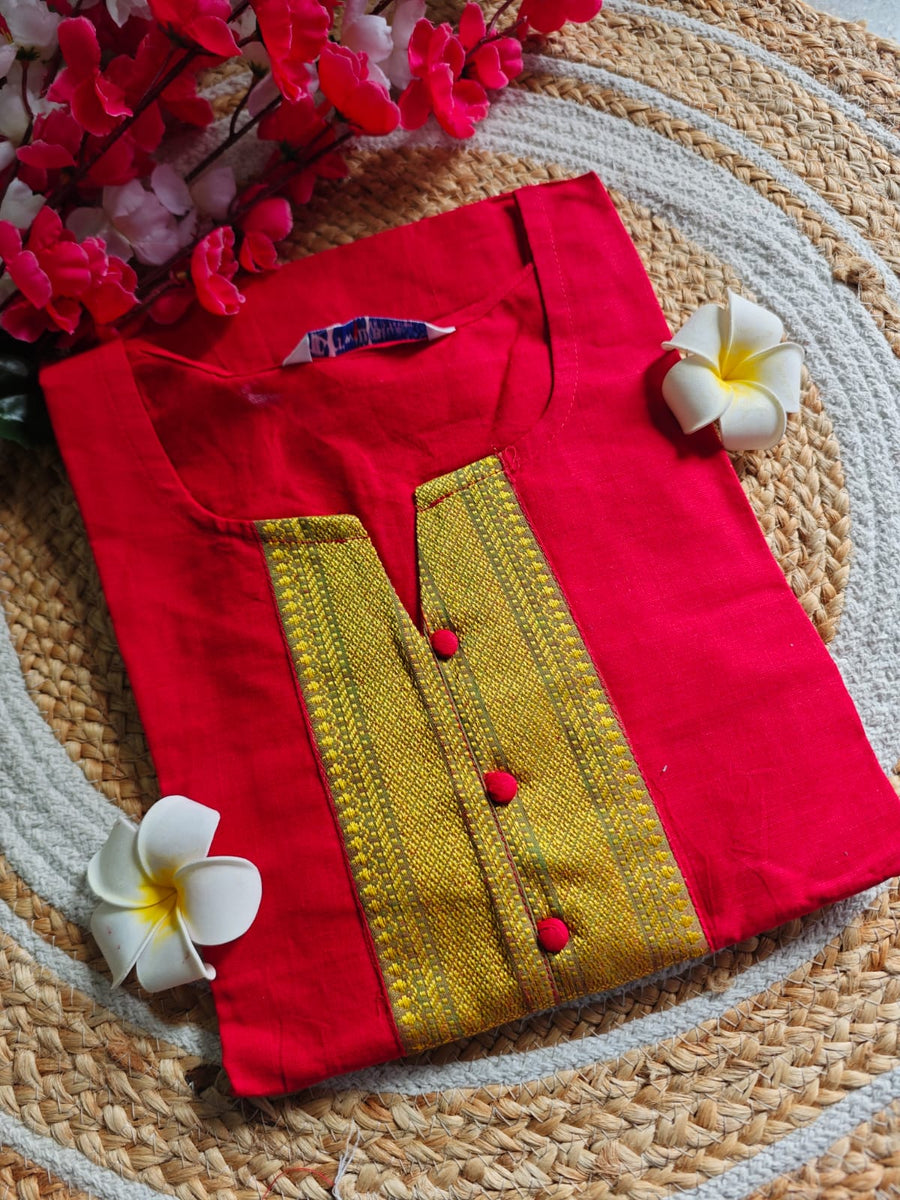 Chettinadu cotton kurti