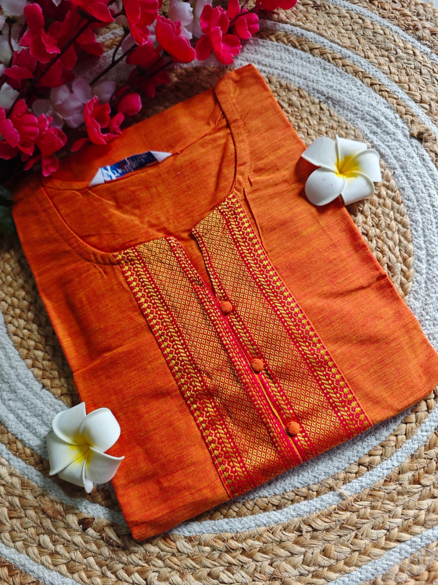 Chettinadu cotton kurti