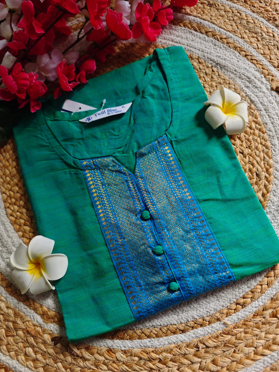 Chettinadu cotton kurti