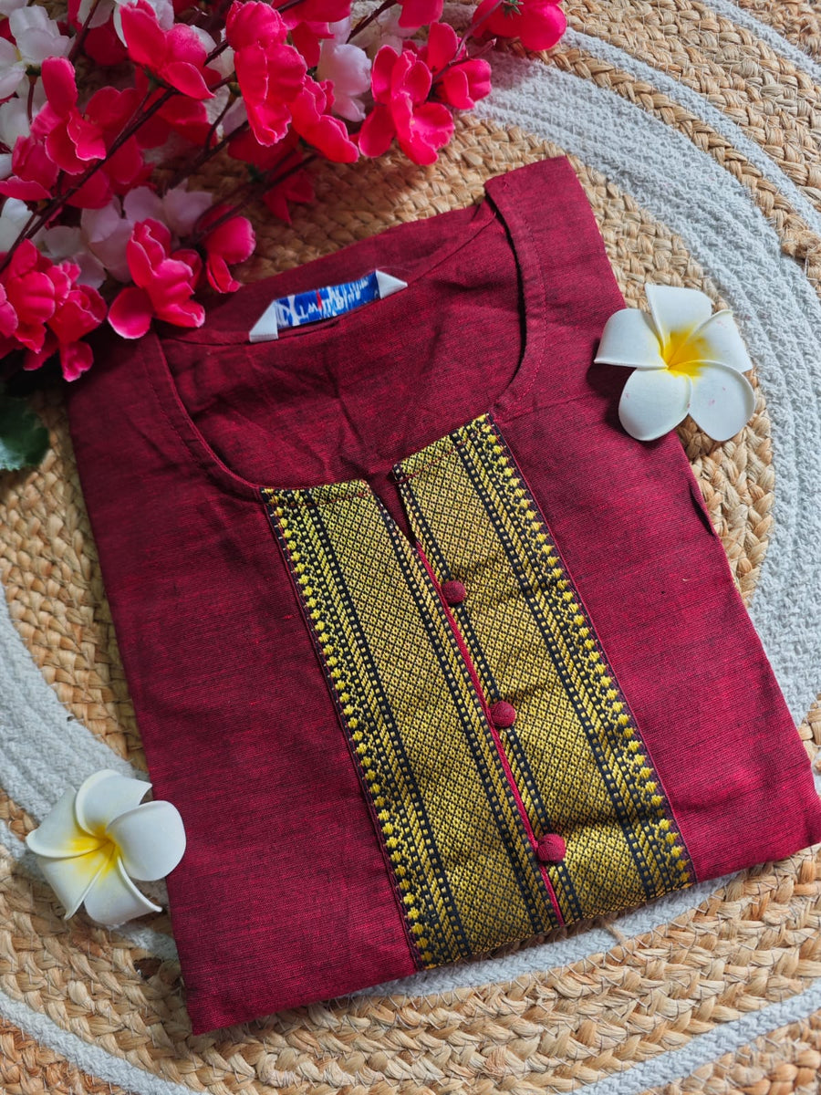 Chettinadu cotton kurti