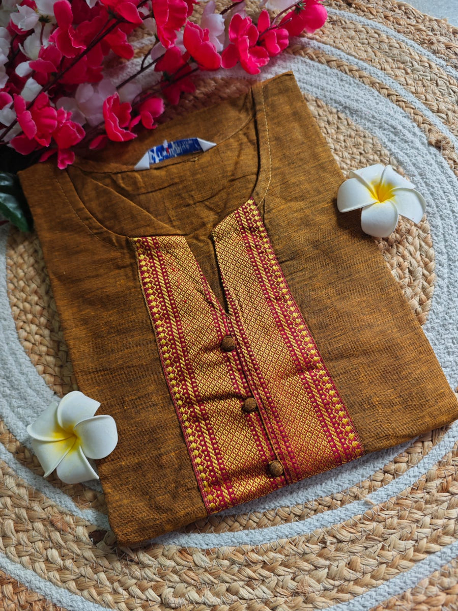 Chettinadu cotton kurti