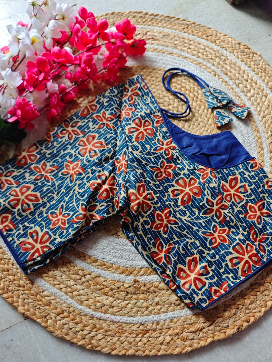 U-neck Readymade Blouse