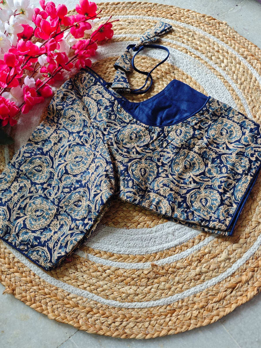 U-neck Readymade Blouse