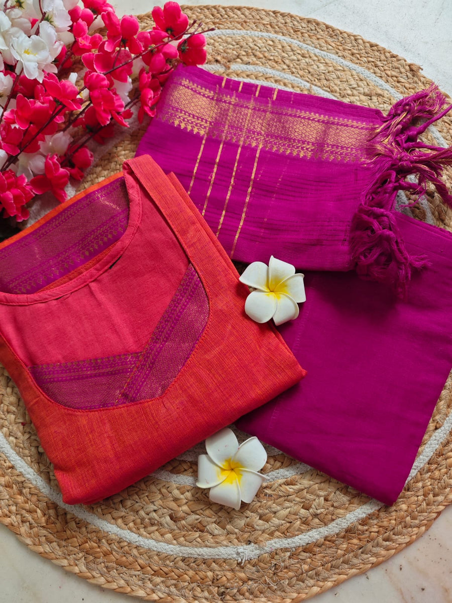Mangalgiri salwar set