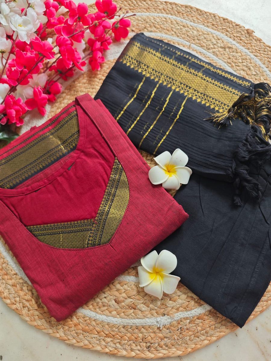 Mangalgiri salwar set
