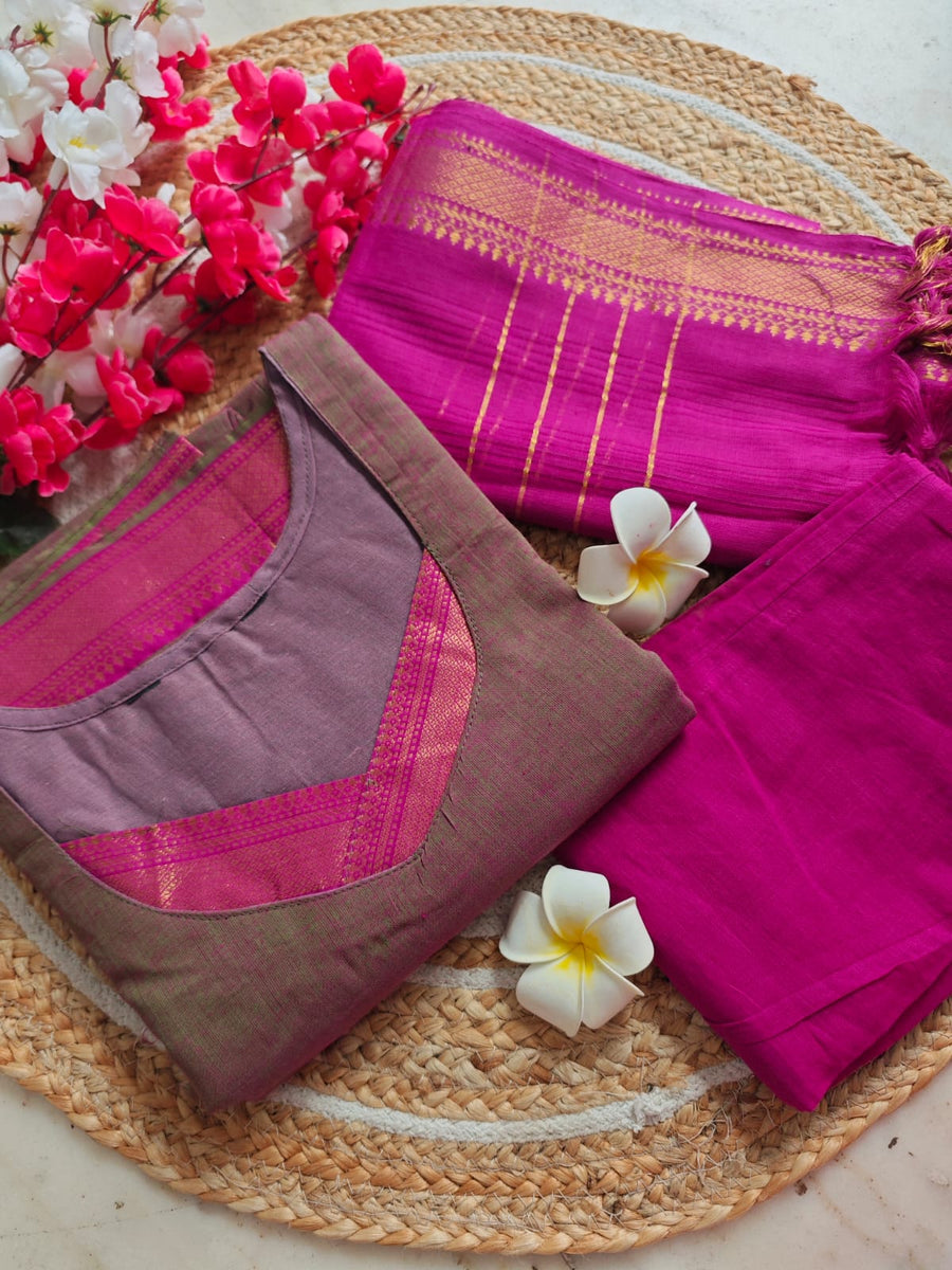 Mangalgiri salwar set