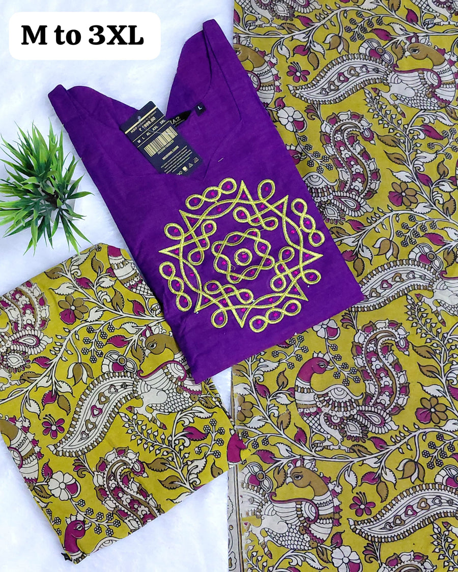 Mangalagiri Kolam Salwar Set