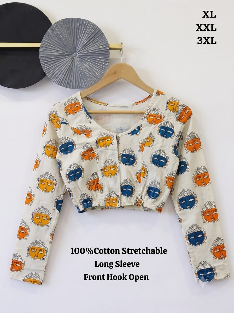 Full Sleeve Stretchable Blouse