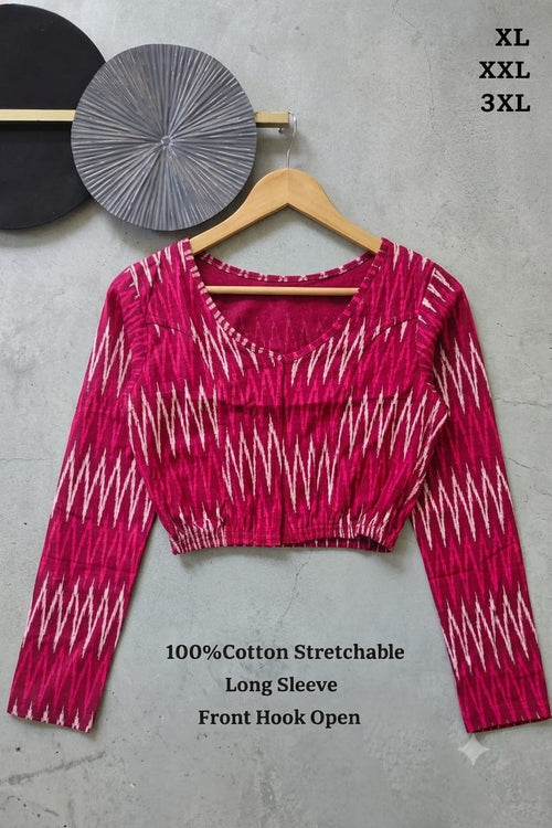 Full Sleeve Stretchable Blouse