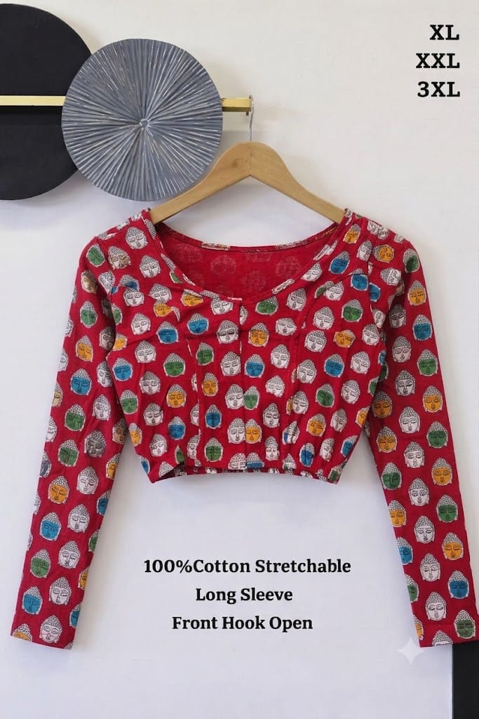 Full Sleeve Stretchable Blouse