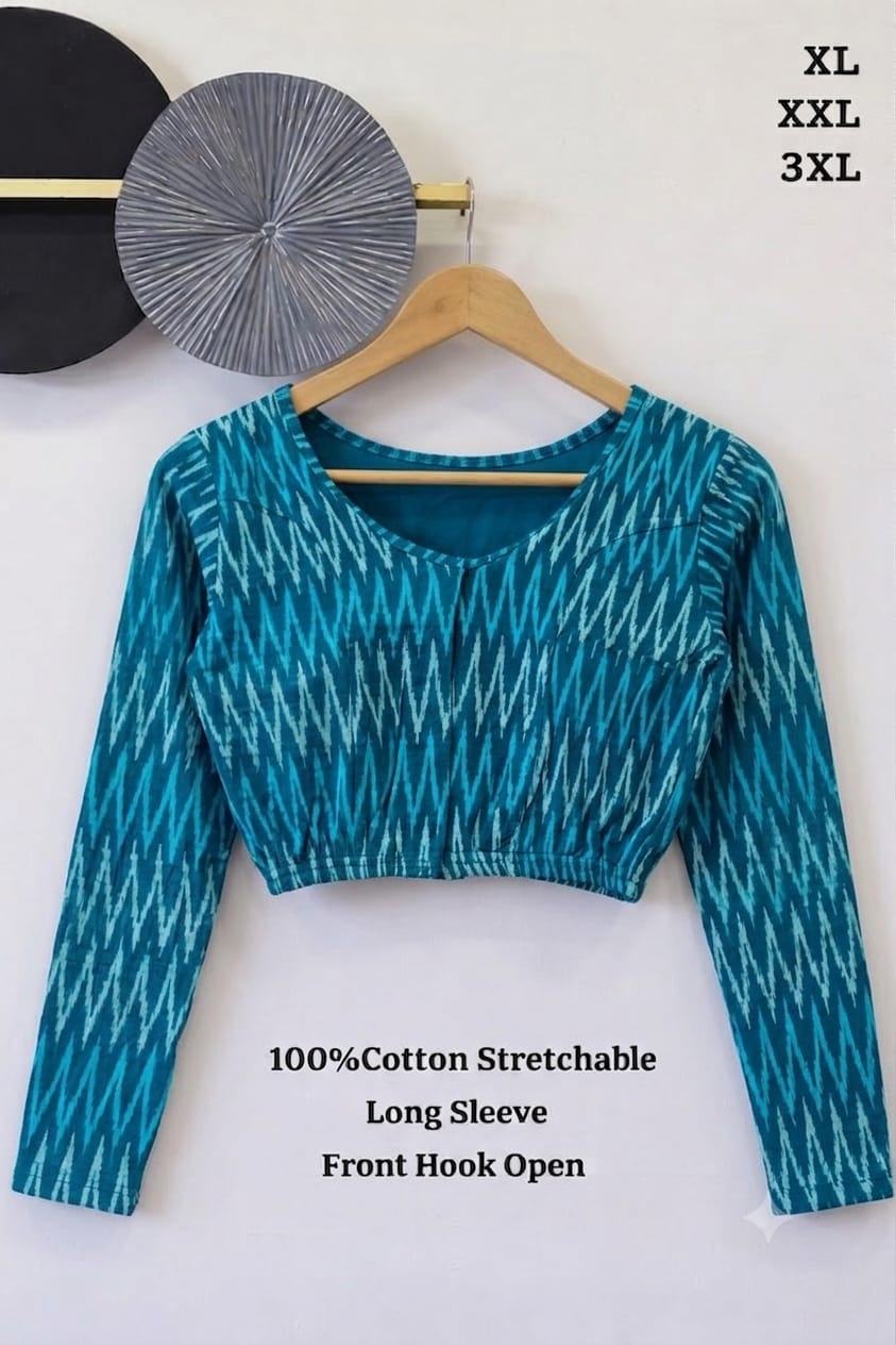 Full Sleeve Stretchable Blouse