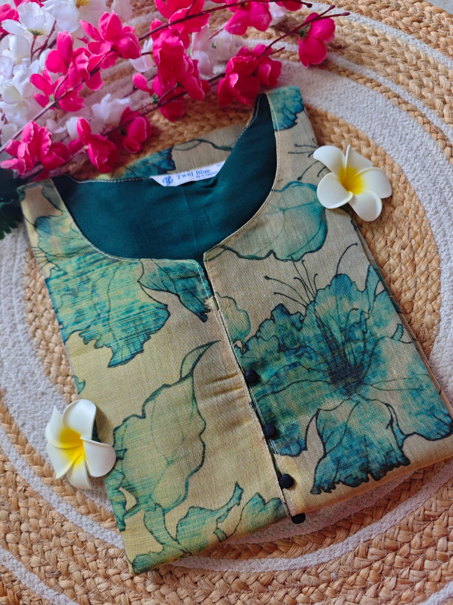 Premium Tissue Silk Kurtis