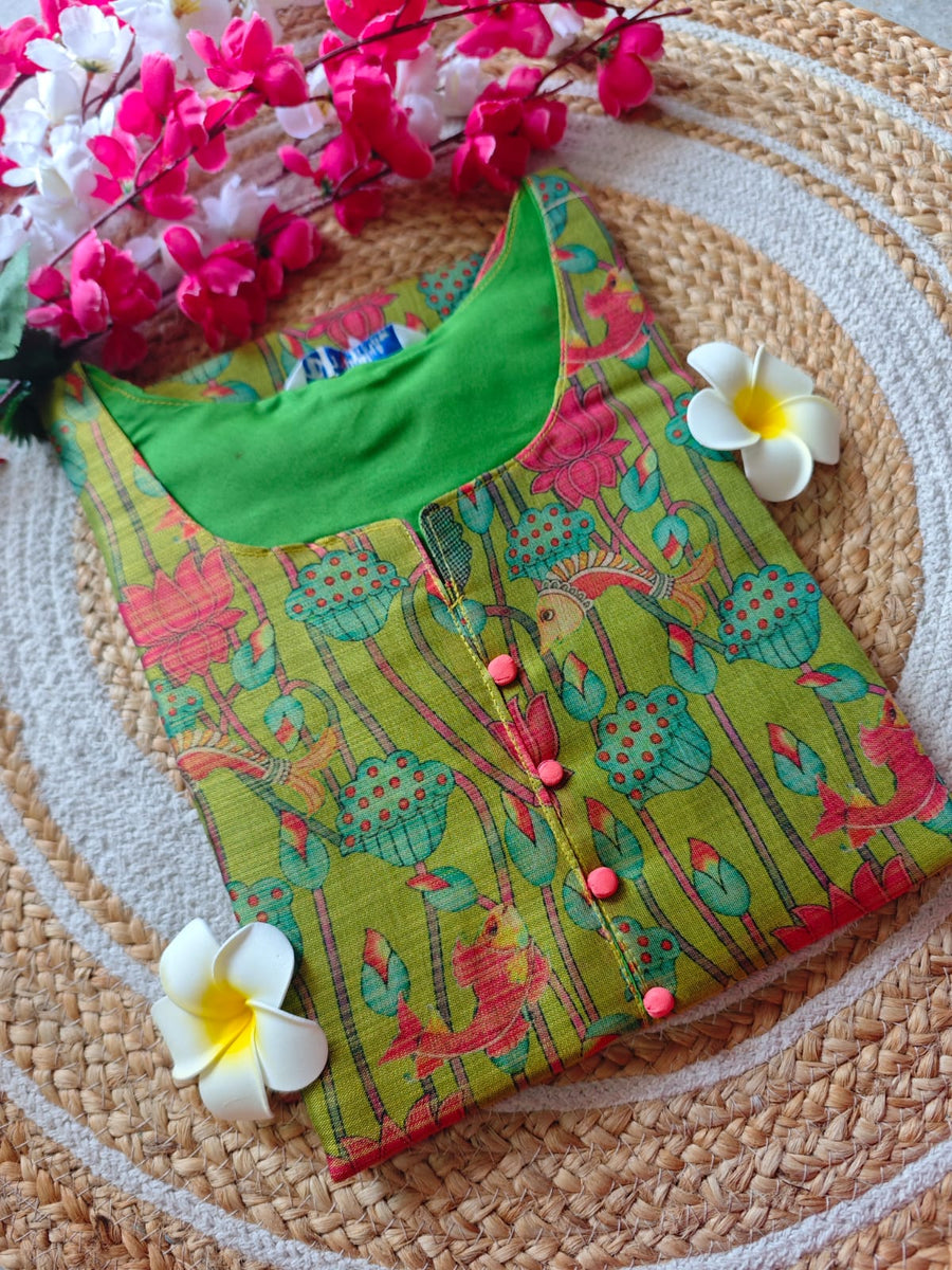 Premium Tissue Silk Kurtis