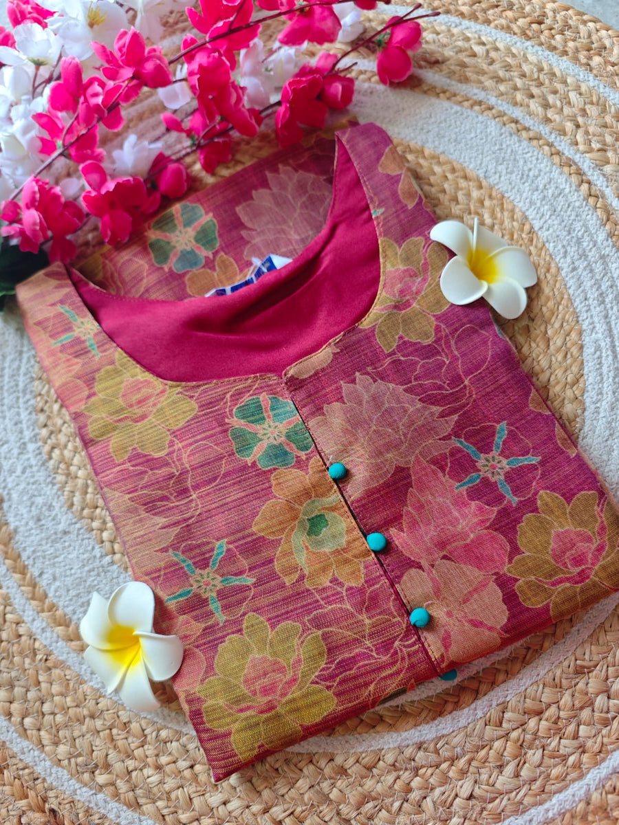 Premium Tissue Silk Kurtis