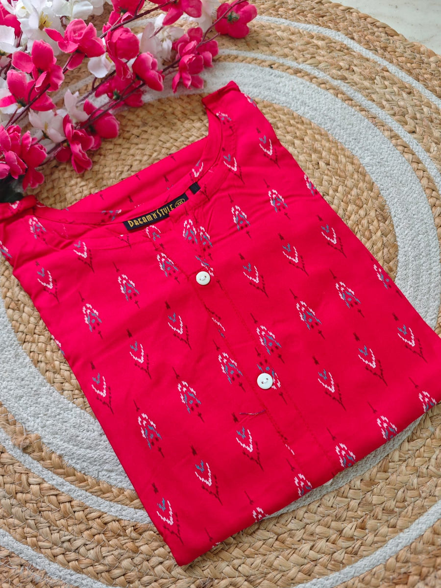 Casual Wear Straight Cut kurti