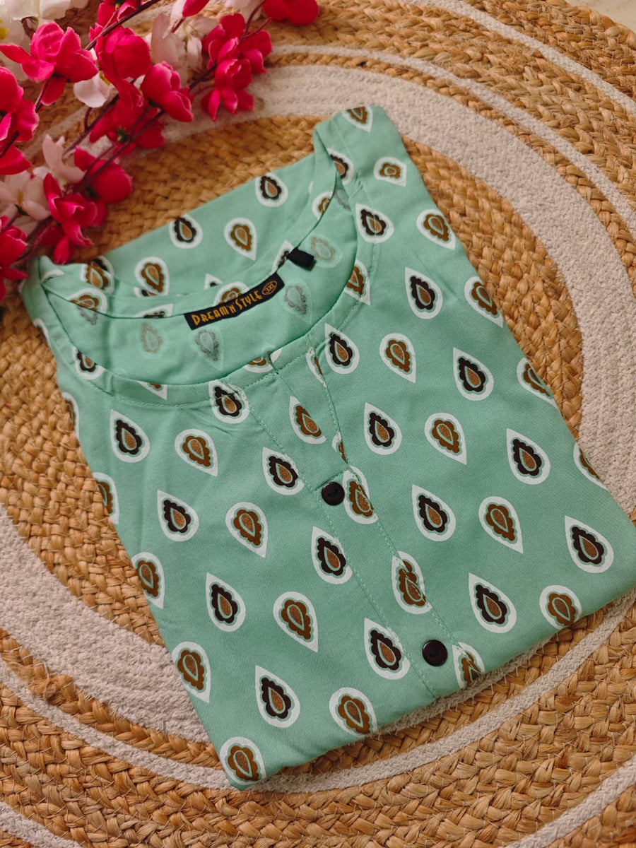 Casual Wear Straight Cut kurti