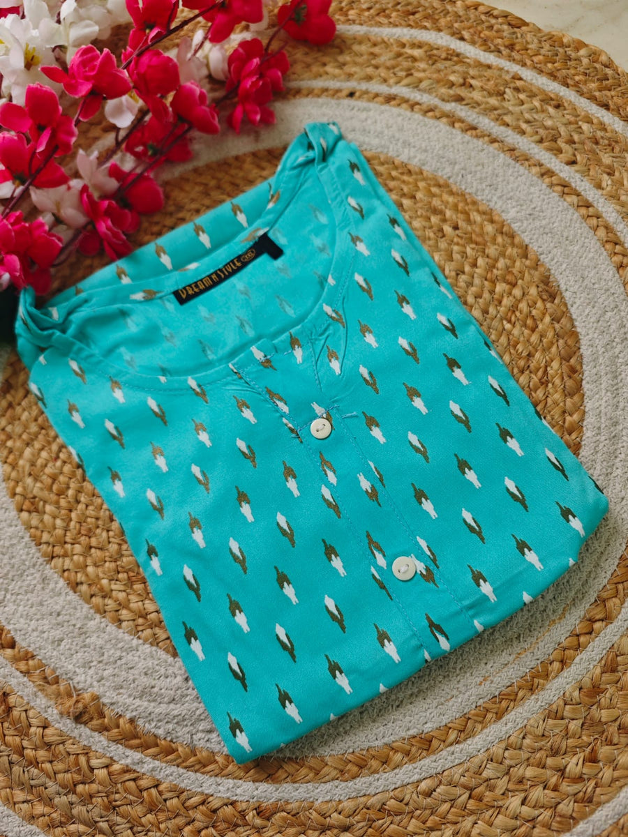 Casual Wear Straight Cut kurti