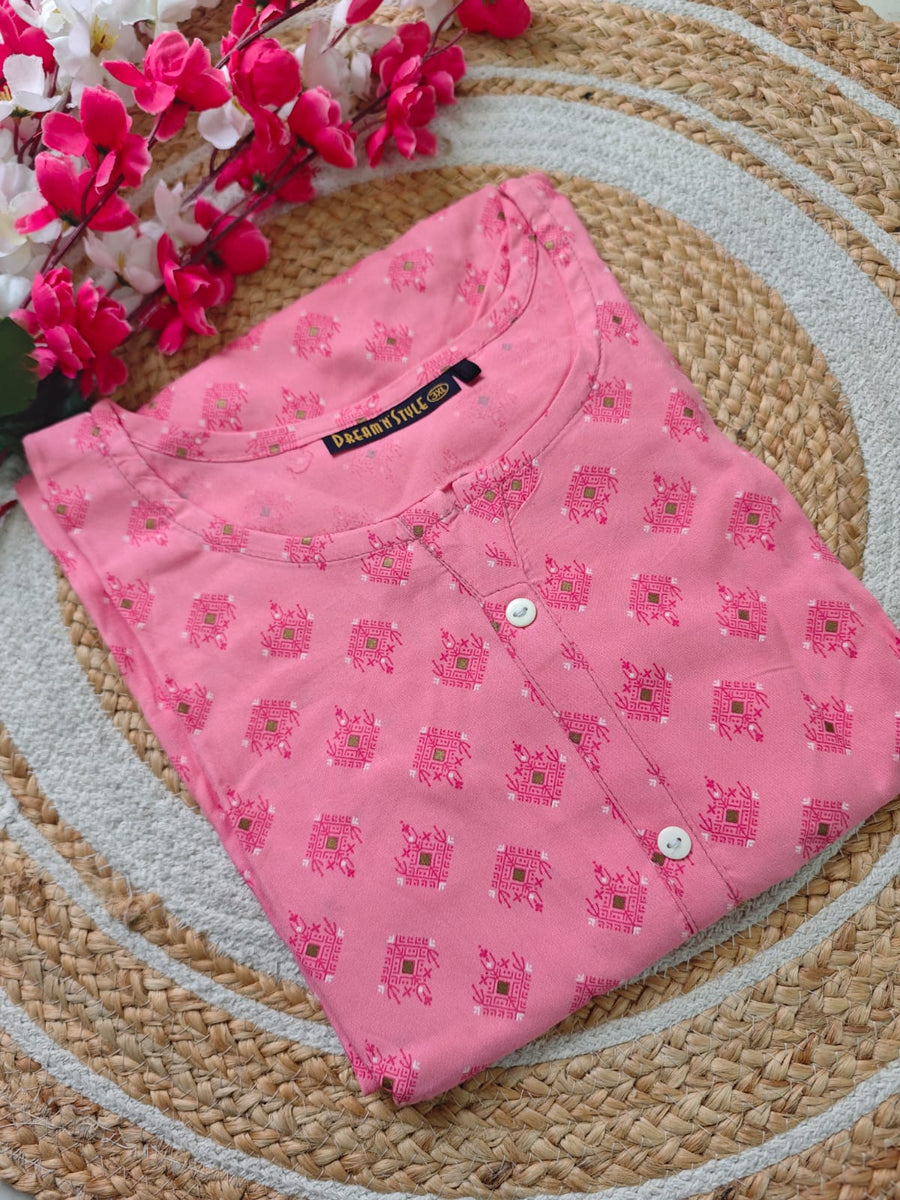 Casual Wear Straight Cut kurti