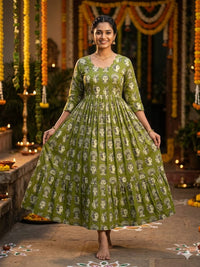 Cotton Anarkali