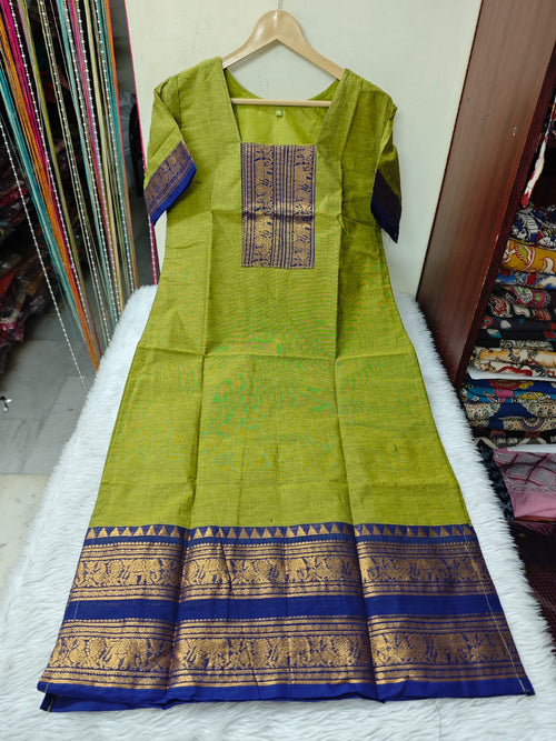 Pure Kanchi Cotton Kurta