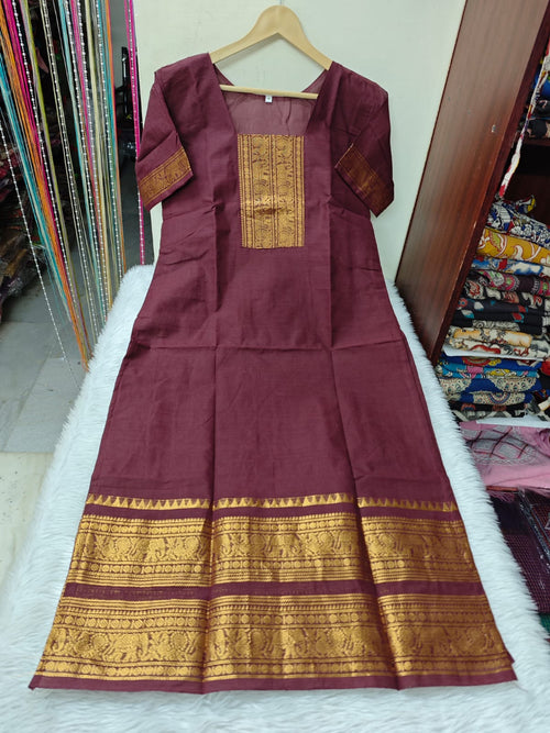 Pure Kanchi Cotton Kurta