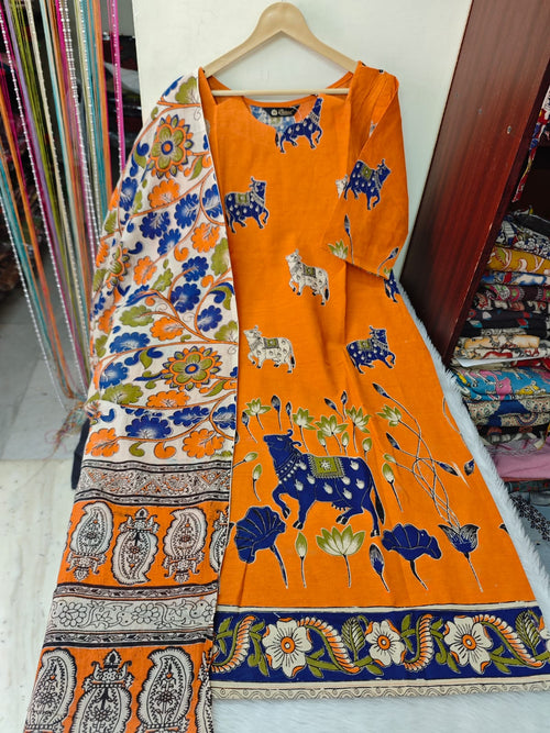 Kalamkari Pichwai Set
