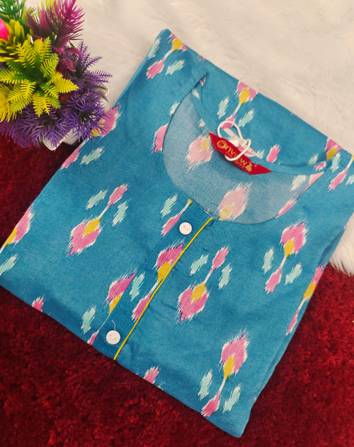 Casual Straight Cut Kurtis