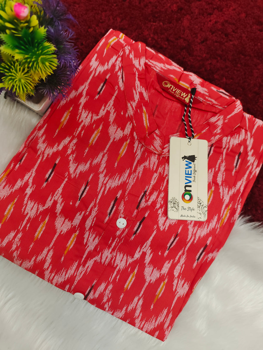 Casual Straight Cut Kurtis