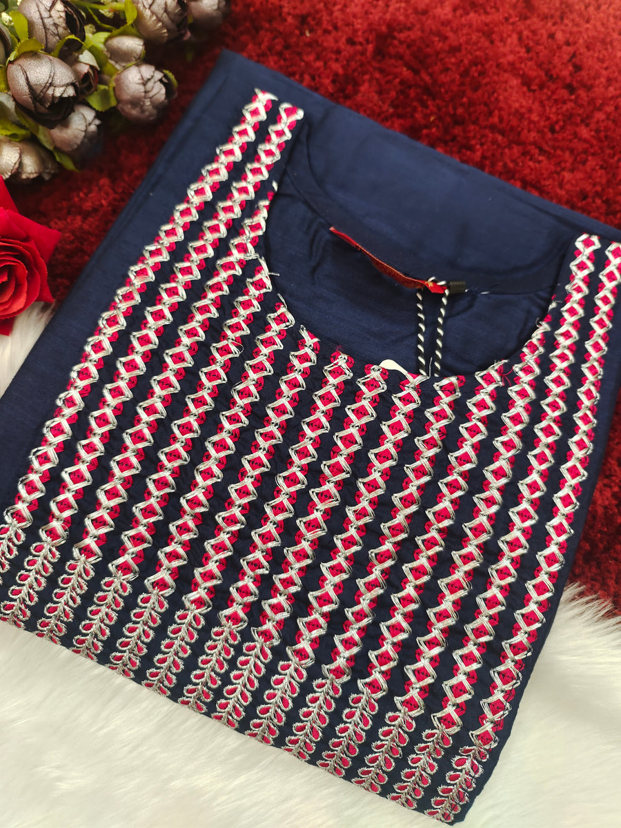 Branded Straight cut kurti