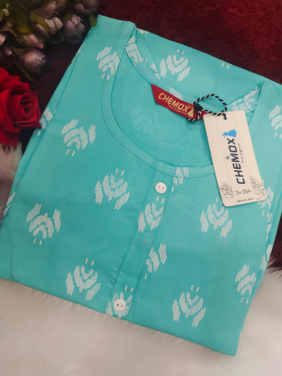 Casual Wear Straight Cut kurti
