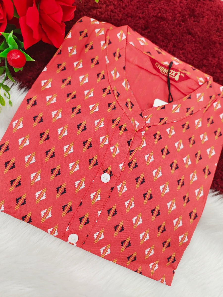 Casual Wear Straight Cut kurti