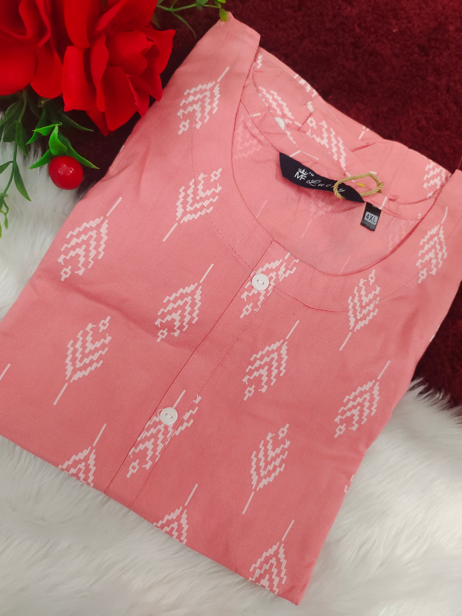 Casual Wear Straight Cut kurti