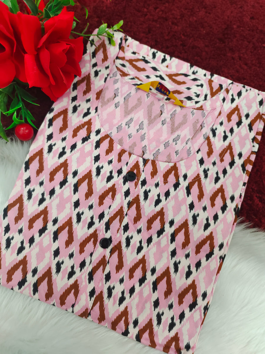 Casual Wear Straight Cut kurti