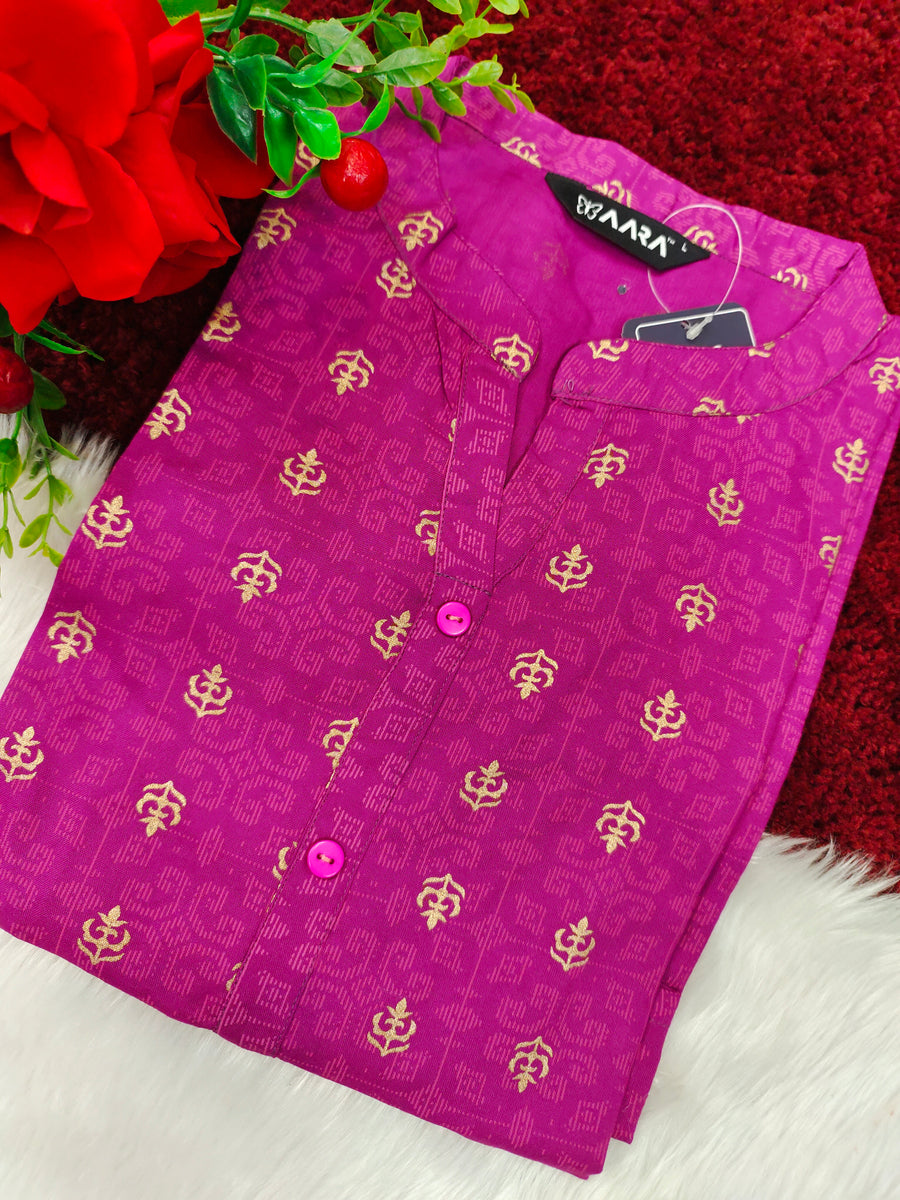 Casual Straight Cut Kurtis