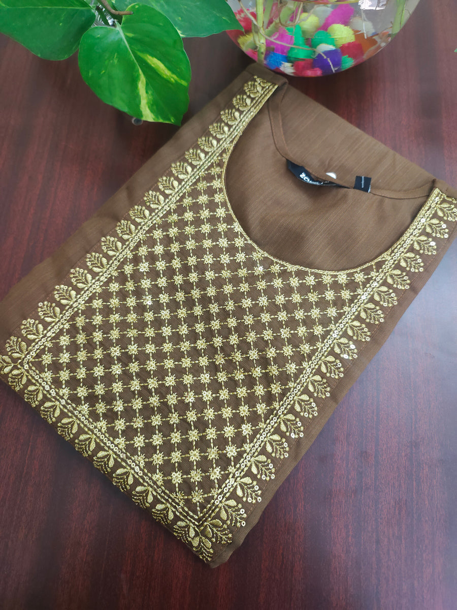 Branded Straight cut kurti
