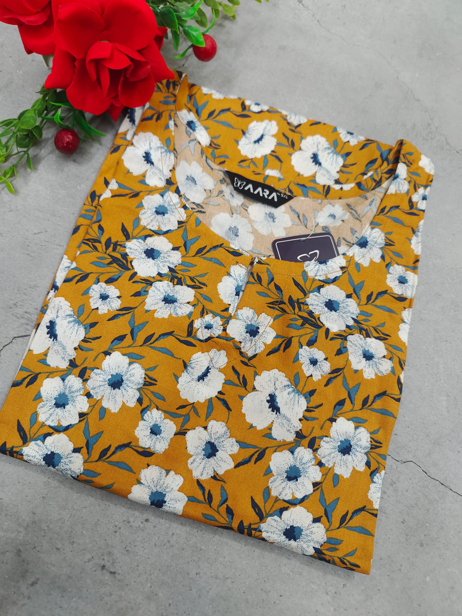 Casual Wear Straight Cut kurti