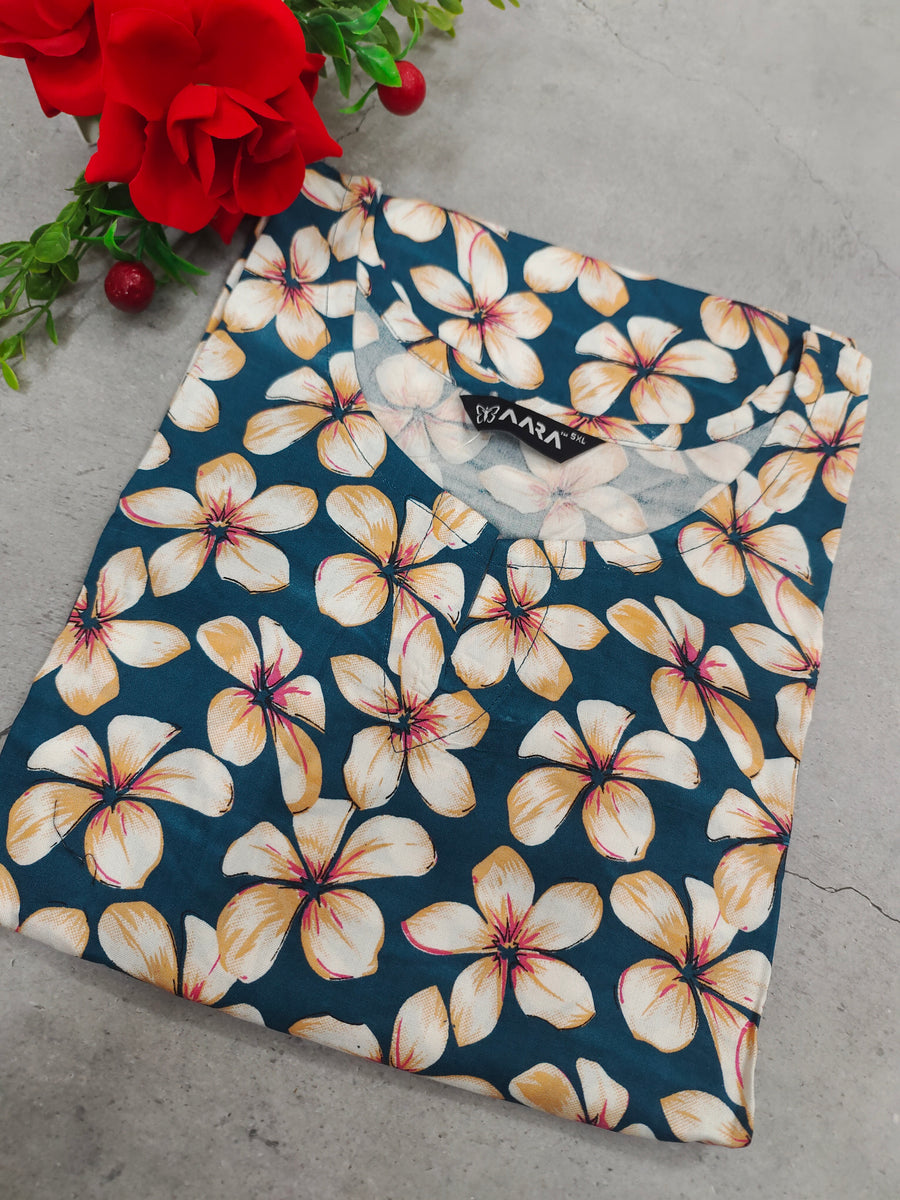 Casual Wear Straight Cut kurti