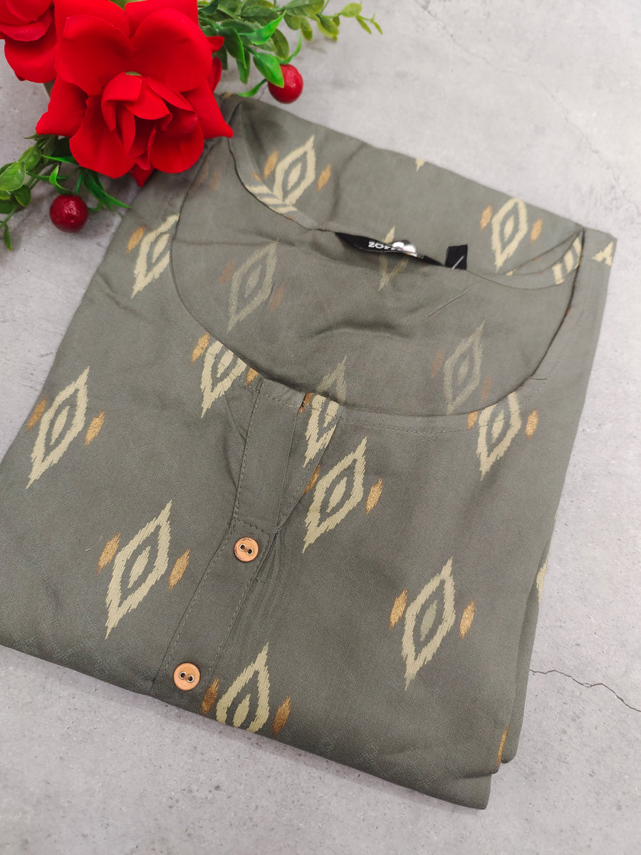 Casual Wear Straight Cut kurti