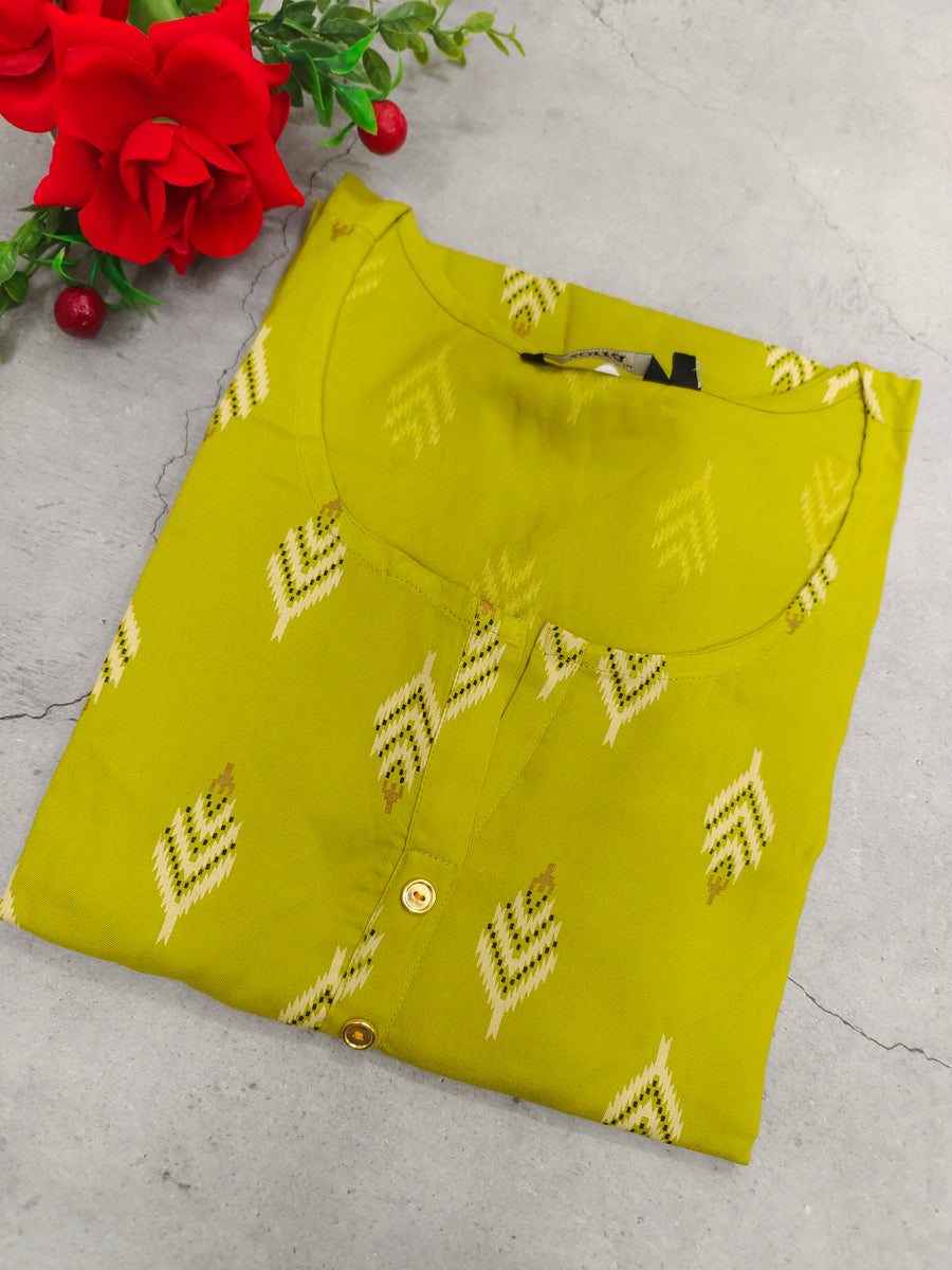 Casual Wear Straight Cut kurti
