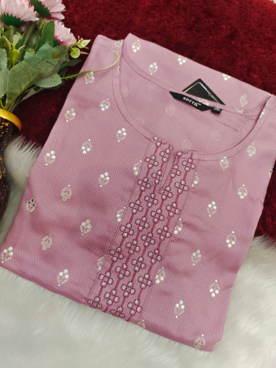 Branded Straight cut kurti