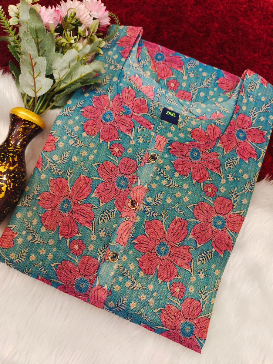 Premium Tissue Silk Kurtis