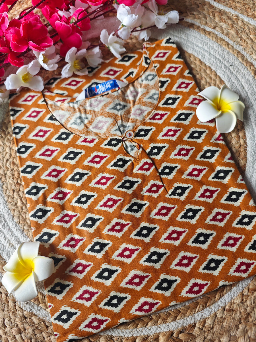 Branded Straight cut kurti