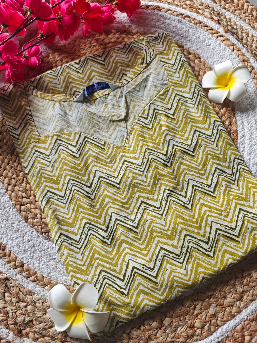 Branded Straight cut kurti