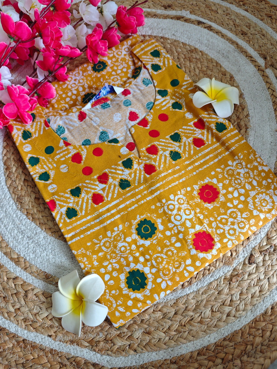 Branded Straight cut kurti