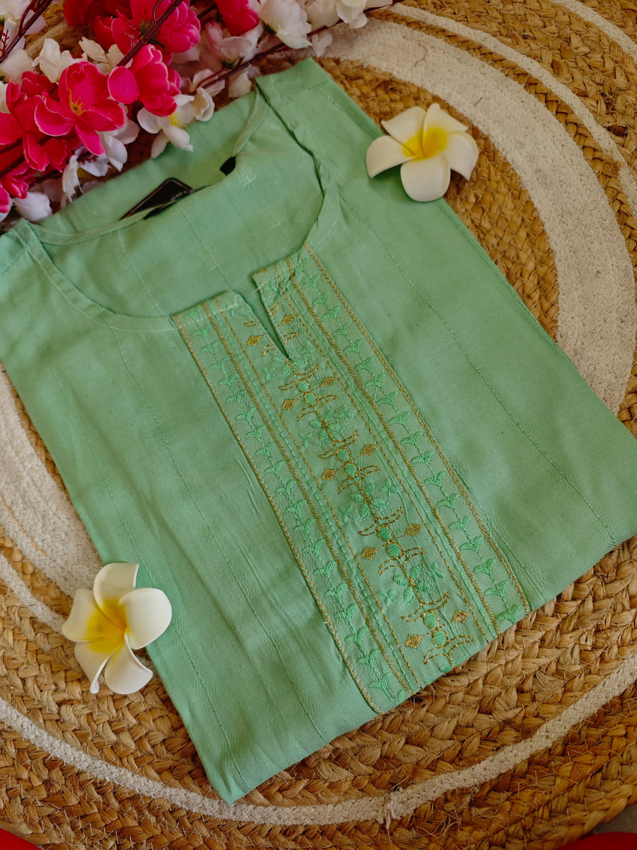 Branded Straight cut kurti