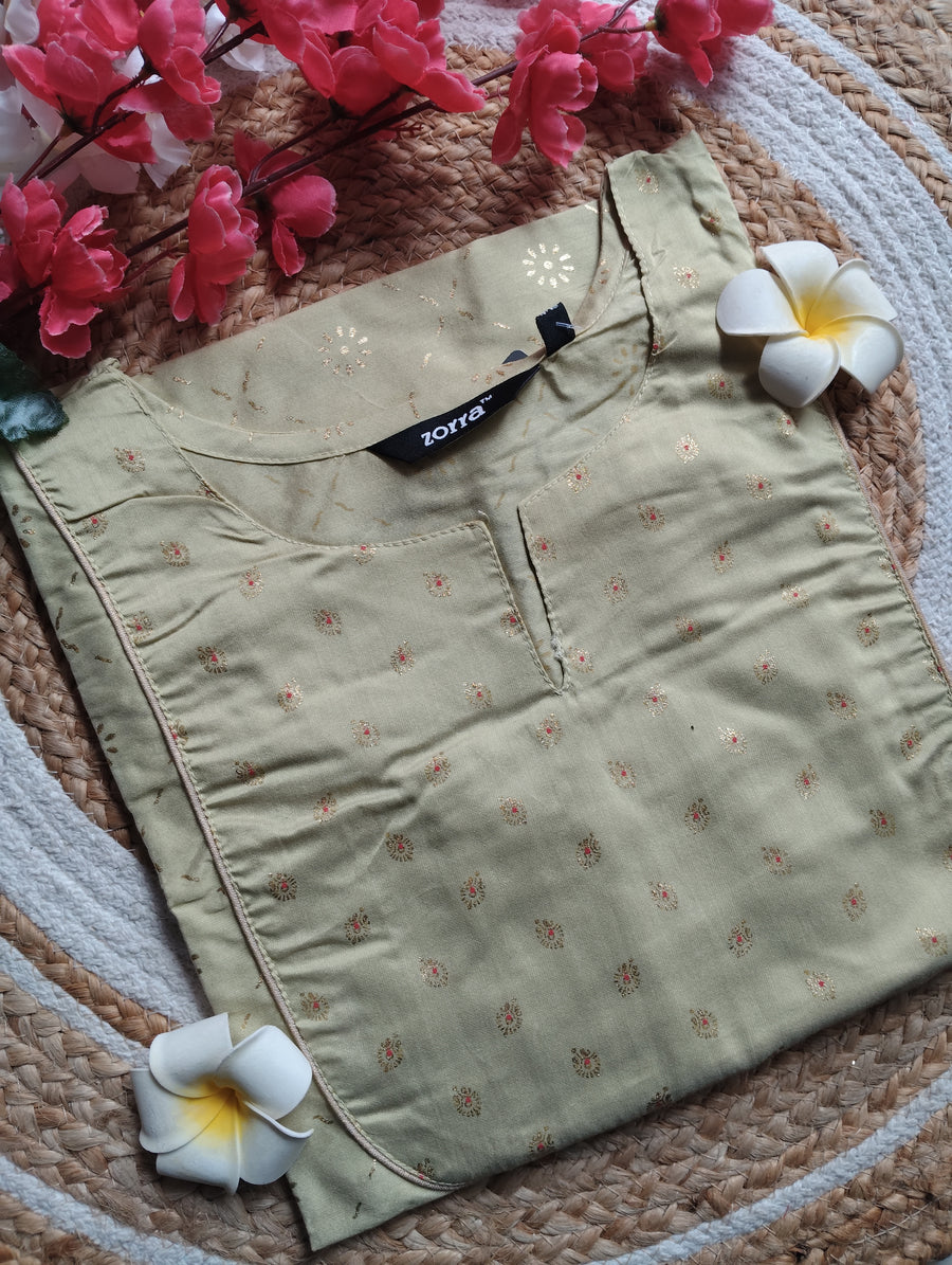 Branded Straight cut kurti