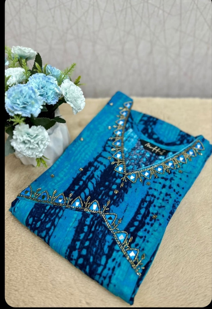 Partywear Aline Kurta