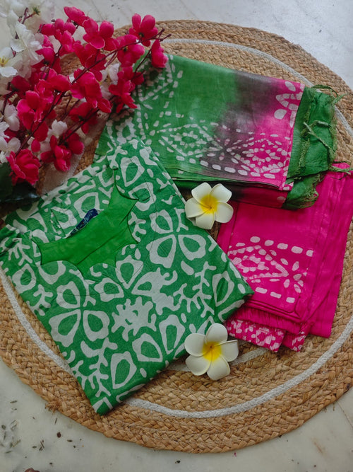 Batik Salwar Set
